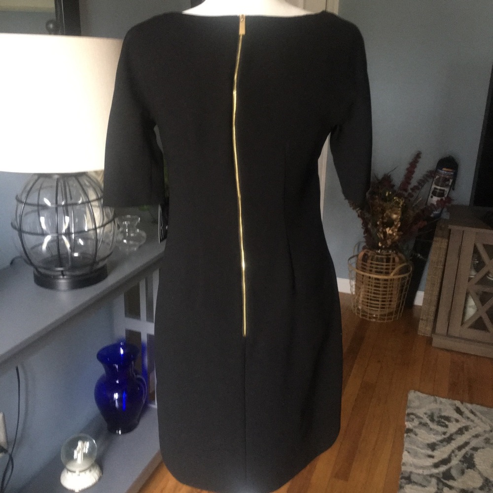 Vince Camuto shift dress with embellished neck - Picture 4 of 8